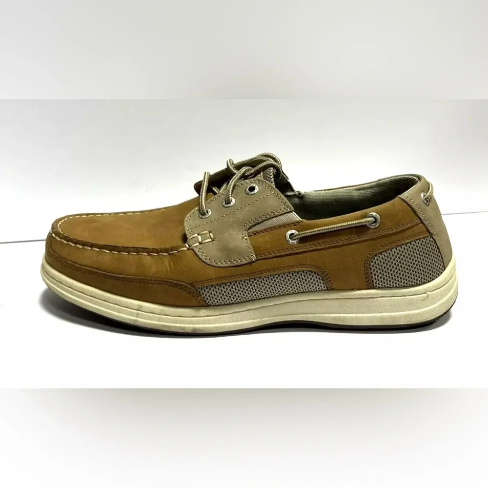 Dockers Mens Beacon Boat Shoe Brown Size 11 M